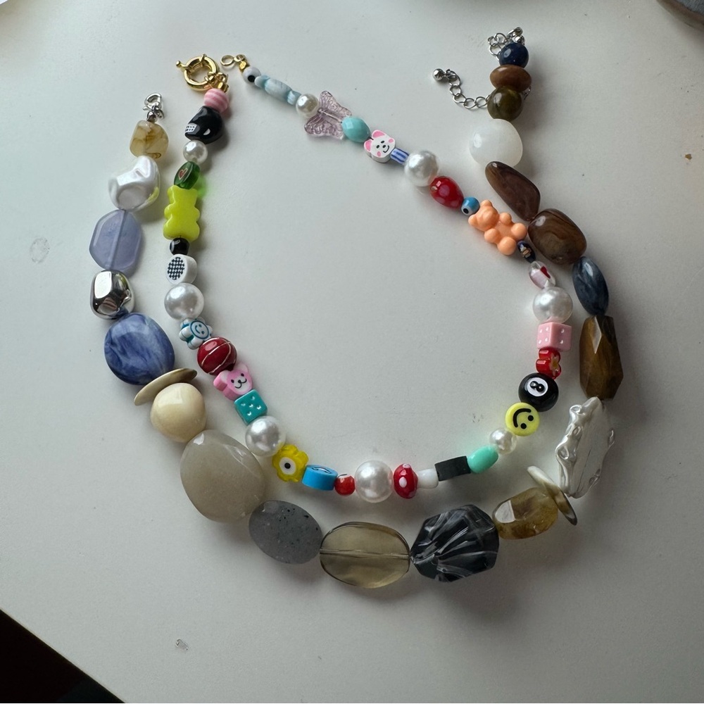 BUNDLE Multicolor Beaded Women's Necklaces - Picture 5 of 5